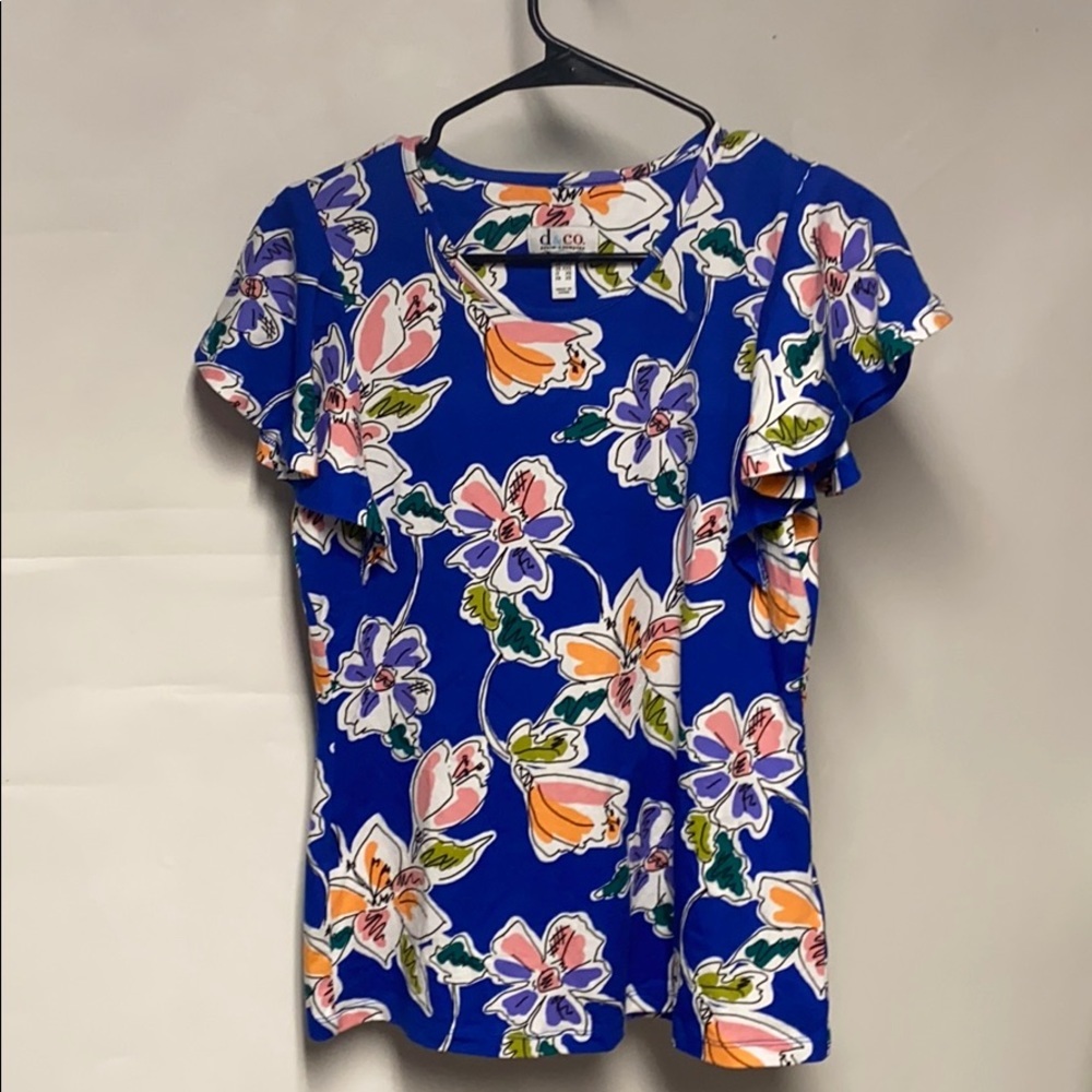 D&Co flower Colorful Top XXS